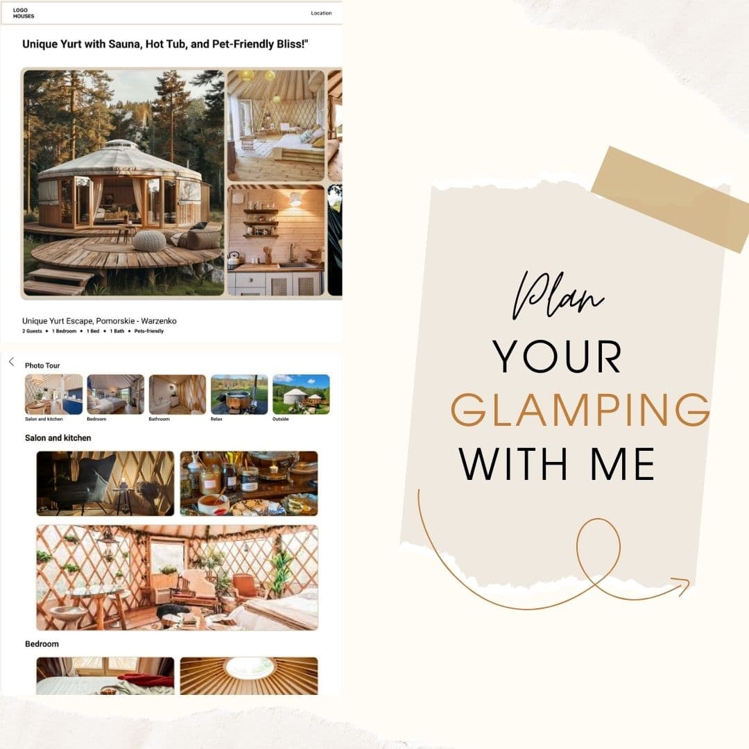 Responsive web experience to attract glamping enthusiasts on their next adventure
